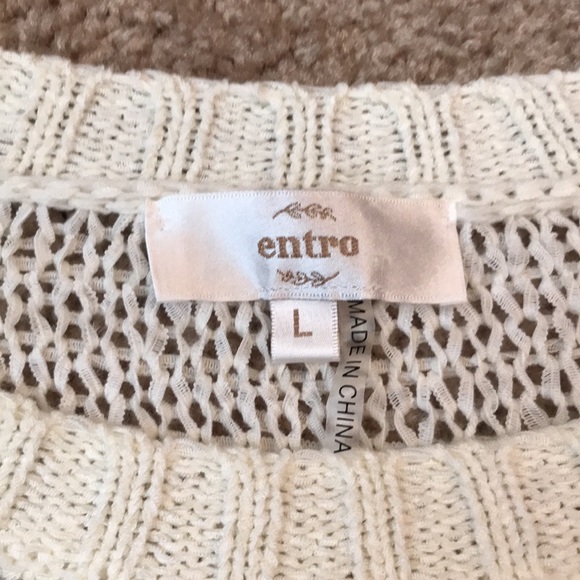 Entro Ribbon Fringe Sweater - Picture 3 of 7